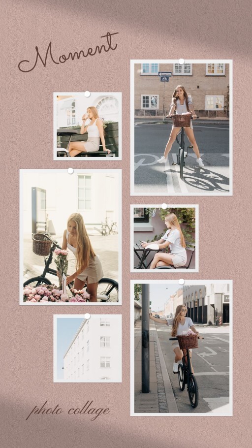 质感小日常拼图模板