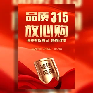 大气通用315活动公司宣传促销