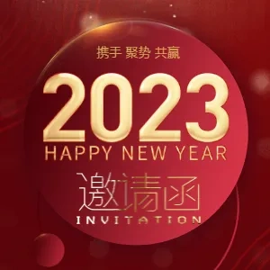 公司/企业开门红商务年终庆典年会邀请函