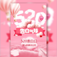 520表白告白求婚结婚纪念