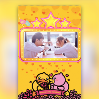 小黄鸭情侣/闺蜜恋爱表白自拍相册秀