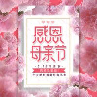 母亲节活动促销通用模板
