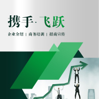 大气商务企业介绍品牌宣传招商加盟商务会议培训总结